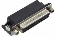 dls3xs6ak44x CONEC DLS3XS6 25 Way Angled PCB D-sub Connector Socket