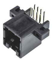 174049-2 TE Connectivity, MULTILOCK 040 Female Connector Housing, 2.5mm Pitch, 8 Way, 2 Row Right Angle
