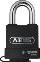 52937 ABUS Key Weatherproof Steel Padlock, 11.5mm Shackle