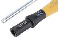 26629 Wiha Adjustable Hex Torque Screwdriver, 0.4 → 1.0Nm, 4 mm Drive, ESD Safe, ±6 % Accuracy