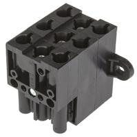 9303051530 Wieland ST18 Series Distribution Block, 5-Pole, Male to Female, 5-Way, 16A, IP20