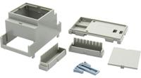 rnd-455-00535 RND DIN-Rail Module Box Enclosure Type RND 455 Series , 90.2 x 53.3 x 57.5mm, ABS DIN RAIL Enclosure Box