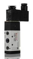 907-6387 RS PRO Pneumatic Solenoid Valve - Solenoid/Spring G 1/4 V51 Series 24V dc