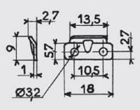 40019-zi Savigny Steel Lockable,Spring Loaded Toggle Latch