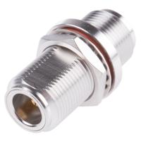 r161730000w Radiall Straight 50Ω RF Adapter N Socket to N Socket 11GHz