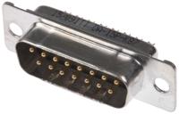 121073-2041-d ITT Cannon D* 15 Way Panel Mount D-sub Connector Plug