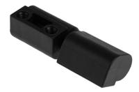 110-4571 RS PRO Thermoplastic Barrel Hinge with a Lift-off Pin, Screw Fixing, 62mm x 22mm x 17mm