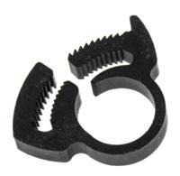 291-600 RS PRO Nylon  Snap Grip Hose Clamp, 1.5mm Band Width, 9.2 → 10.8mm ID