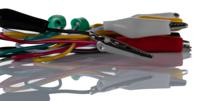 cc40cm Okdo Test Lead & Connector Kit With Crocodile Clips