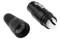 457-891 RS PRO Cable Mount XLR Connector, Female, 250 V ac, 3 Way, Silver Plating