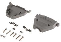 8630ch37unclf Amphenol Communications Solutions 8630CH Series Thermoplastic D Sub Backshell, 37 Way