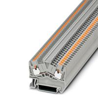 3211799 Phoenix Contact  PTS 2.5 Series Grey, 0.14 → 4mm², Single-Level, Push In Termination