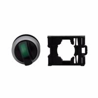 78635880-m22-wlk3-gm22-a Eaton RMQ Titan Series 3 Position Selector Switch Head, 22mm Cutout, Green Handle