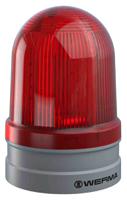 26212060 Werma EvoSIGNAL Maxi Series Red Beacon, 115 → 230 V ac, Base Mount, LED Bulb