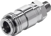 kd2-m5-a Festo Brass Male Pneumatic Quick Connect Coupling, M5 Male