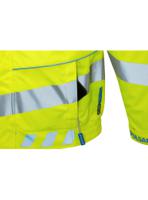 evo103-2xl PULSAR EVO103 Yellow Unisex Hi Vis Bomber Jacket, XXL