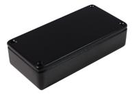 rtm500212-blk CAMDENBOSS 5000 Series Black Die Cast Aluminium Enclosure, IP54, Black Lid, 101 x 50 x 25mm