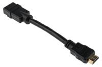 hdmiextaa6in StarTech.com HDMI 1.4, 15cm Male HDMI to Female HDMI High Speed 4K @ 30Hz