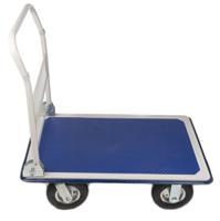 252-034 RS PRO Foldable Flatbed Steel Platform Trolley, 956 x 608 x 907mm, 300kg Load