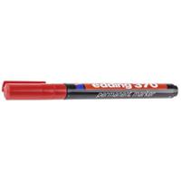 370-002 Edding Extra Fine Tip Red Marker Pen