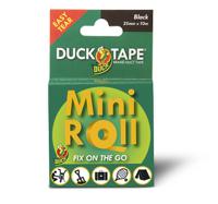 260181 DUCK TAPE Duck Tape  Duct Tape, 10m x 25mm, Black, Gloss Finish