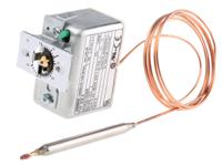 6020210005-064-000-25-1000-40-10-00-00-000-00-6 Jumo Capillary Thermostat, +300°C Max, SPST, Automatic Reset, Panel Mount