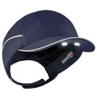 23338 Ergodyne Navy Standard Peak Bump Cap, Foam Protective Material
