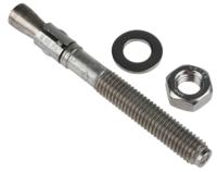 622-1944 RS PRO Stainless Steel Anchor Bolt M8 x 75mm, 8mm Fixing Hole