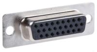10090770-s264alf Amphenol Communications Solutions 26 Way Panel Mount D-sub Connector Socket, 2.29mm Pitch