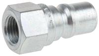 h2-63-bspp Parker Steel Male Hydraulic Quick Connect Coupling, G 1/4 Female