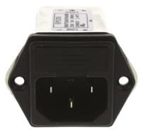 b84773a0010a000 EPCOS 10A, 250 V ac/dc Panel Mount IEC Inlet Filter B84773A0010A000, Tab