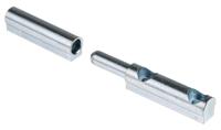 825-792 Steinbach & Vollman Steel Barrel Hinge with a Lift-off Pin, Screw, Weld-on Fixing, 95mm x 11mm x 13mm