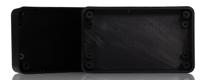 rl6015bk Hammond RL Series Black ABS, Plastic Enclosure, IP54, Flanged, Black Lid, 1.57 x 2.56 x 4.09in
