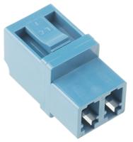 lc-120-5200u Amphenol Socapex LC-120-5200U LC to LC Single Mode Duplex Fibre Optic Adapter