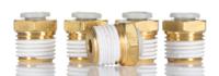 kq2h06-02as SMC Pneumatic Straight Threaded-to-Tube Adapter, R 1/4 Male, Push In 6 mm