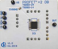 prof2bts70081eppdbtobo1 Infineon PROF_2 BTS7008-1EPP DB High Side Current Sensing for BTS7008-1EPP for PROFET +2 12V motherboard