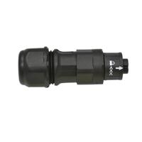 ad-02bffb-ql8ap0 Amphenol Industrial Circular Connector, 2 Contacts, Cable, Miniature Connector, Socket, Female, IP68, X-LOK Series