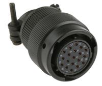 62gb-16f14-19sn Amphenol Limited, 62GB 19 Way Cable Mount MIL Spec Circular Connector PlugOlive, Socket Contacts,Shell Size 14, Bayonet
