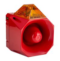 7022122ful-0039 Eaton Amber Sounder Beacon, 110 → 230 V ac, IP66, Wall Mount, 120dB at 1 Metre