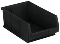 909-6924 RS PRO PP Storage Bin, 520mm x 310mm x 200mm, Black