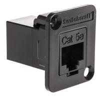 ehrj45p5ers Switchcraft EH Series RJ45 Adapter, Cat5e, Unshielded