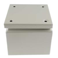 842-8308 RS PRO Grey Steel Terminal Box, IP66, 150 x 150 x 120mm