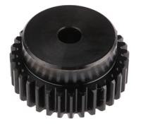 521-6474 RS PRO Steel 32 Teeth Spur Gear, 1.5 Module, 10mm Bore Diam, 48mm Pitch Diam, 40mm Hub Diam