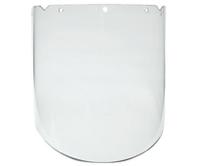 10115844 MSA Safety Clear PC Face Shield with Brow Guard , Resistant To Chemical splash, Impact