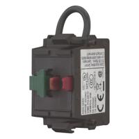 121472-m22-k01smc10 Eaton RMQ Titan M22 Series Contact Block for Use with M22 Series, 500V, 1NO + 1NC