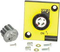 28944 Schneider Electric Red/Yellow Rotary Handle