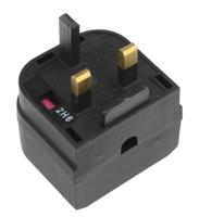 bca-bk-3a PowerConnections Europe to UK Mains Connector Converter, Rated At 2.5A