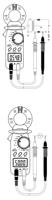 296-536 RS PRO Clamp Meters, 400A dc, Max Current 400A ac CAT III 600V With UKAS Calibration