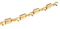 42100-1 TE Connectivity FASTIN-FASTON .250 Uninsulated Female Spade Connector, Receptacle, 6.35 x 0.81mm Tab Size, 0.8mm² to