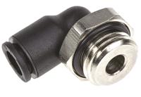 3199-06-13 Legris LF3000 Series Elbow Threaded Adaptor, G 1/4 Male to Push In 6 mm, Threaded-to-Tube Connection Style